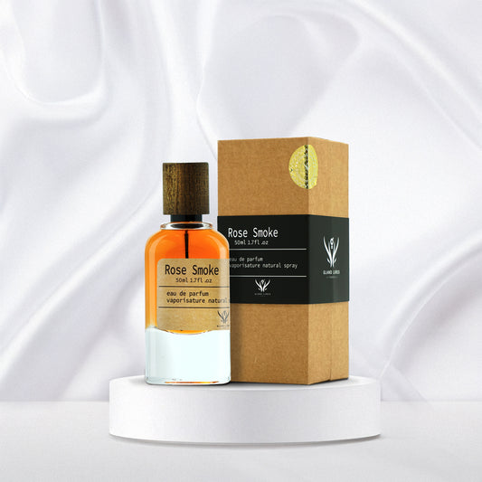 Rose Smoke – smoky rose oud perfume bottle UAE | Gland Lures
