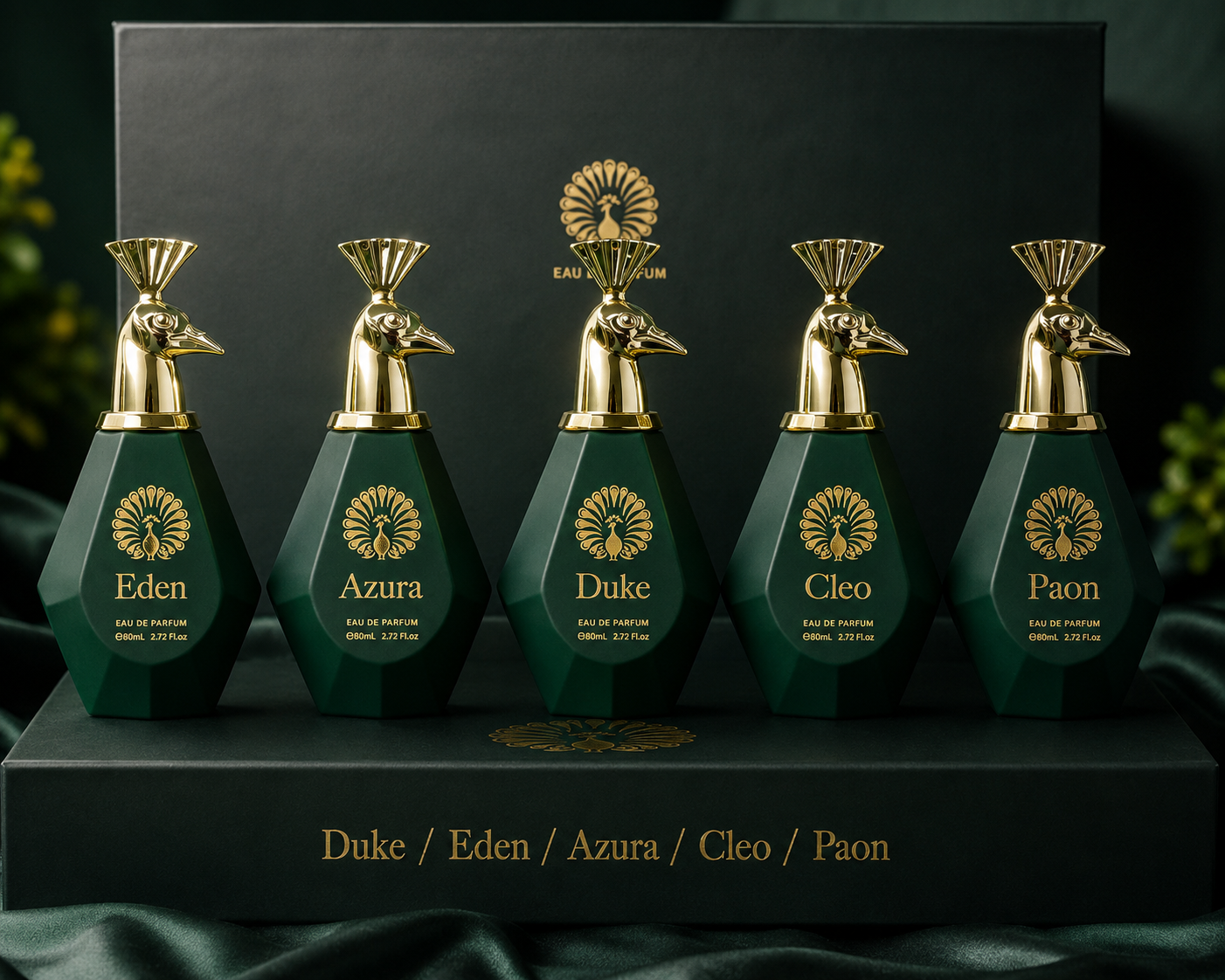 PEACOCK COLLECTION PERFUME COMBO