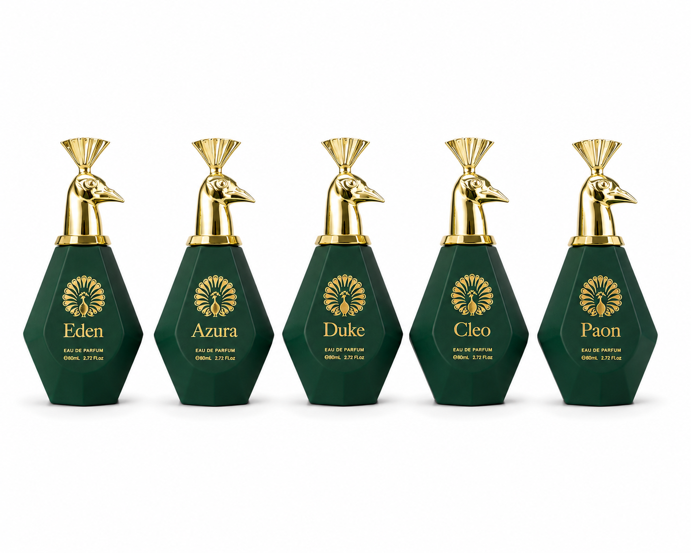 PEACOCK COLLECTION PERFUME COMBO