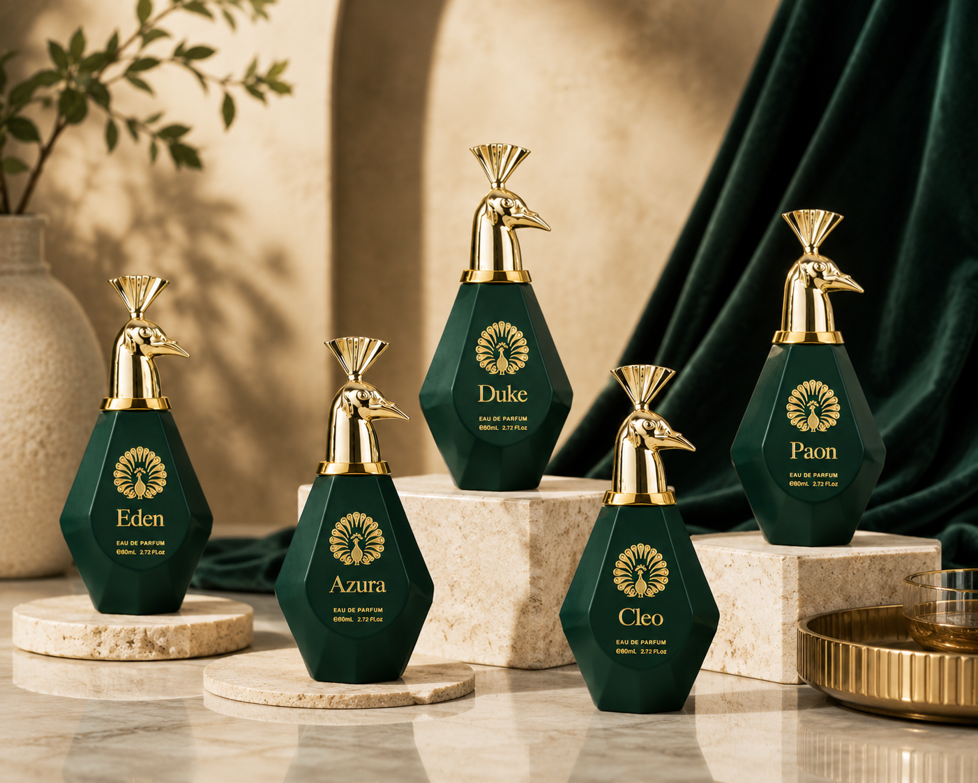 PEACOCK COLLECTION PERFUME COMBO