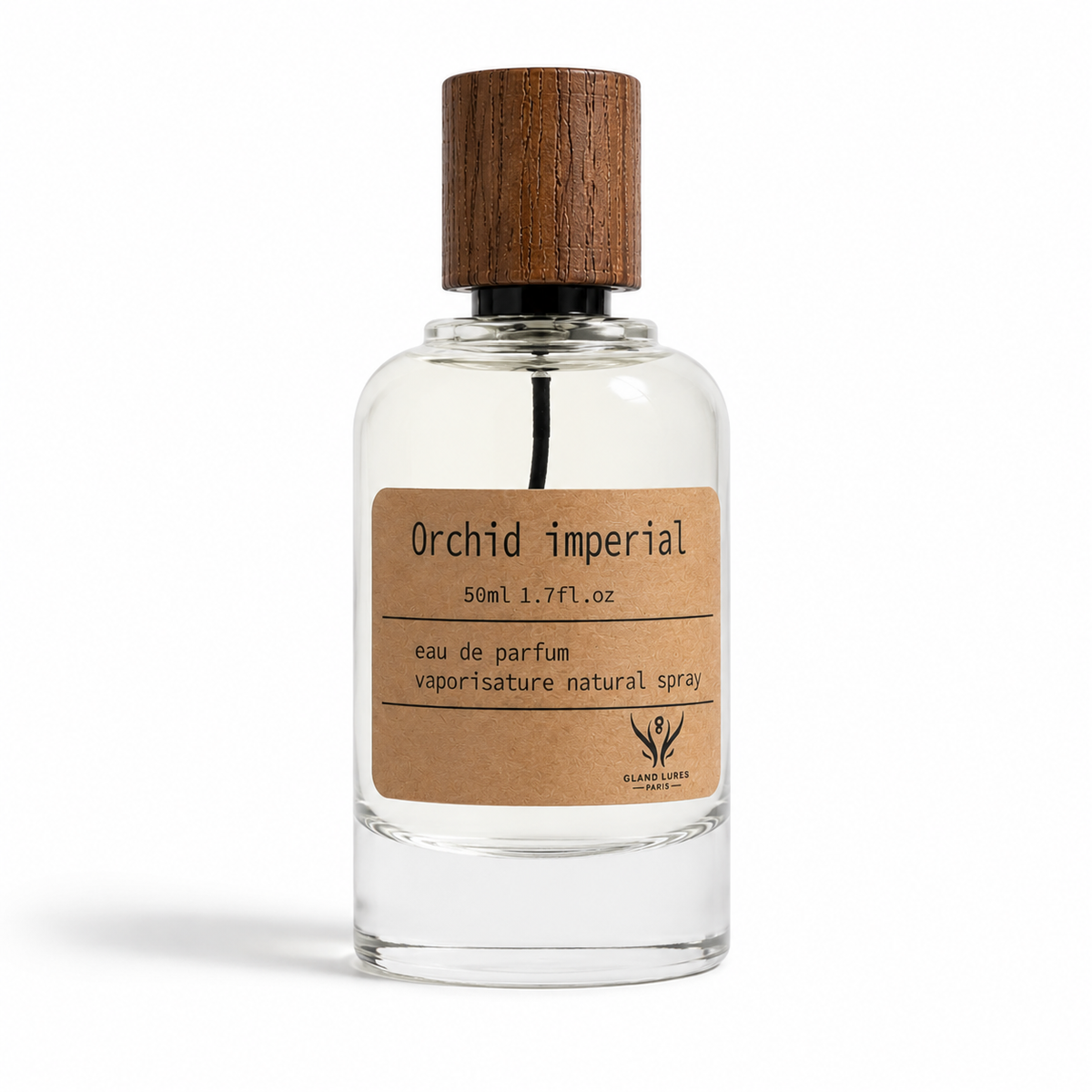 Orchid Imperial Eau de Parfum by Gland Lures 50ml on white background